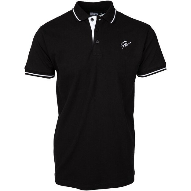 Gorilla Wear Delano Polo - Black/White