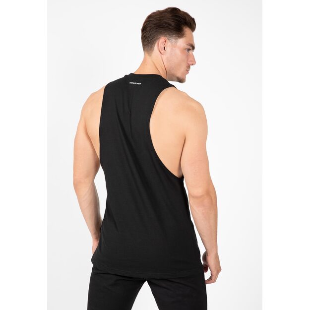 Cisco Drop Armhole Tank Top - Black/White