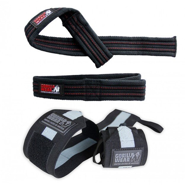Gorilla Wear Wrist wraps + Lifting Straps