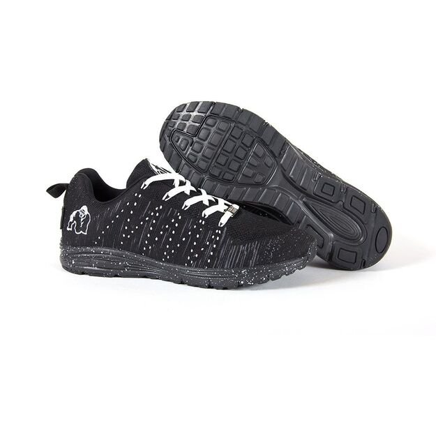 Gorilla Wear Brooklyn Knitted sneakers Black/White