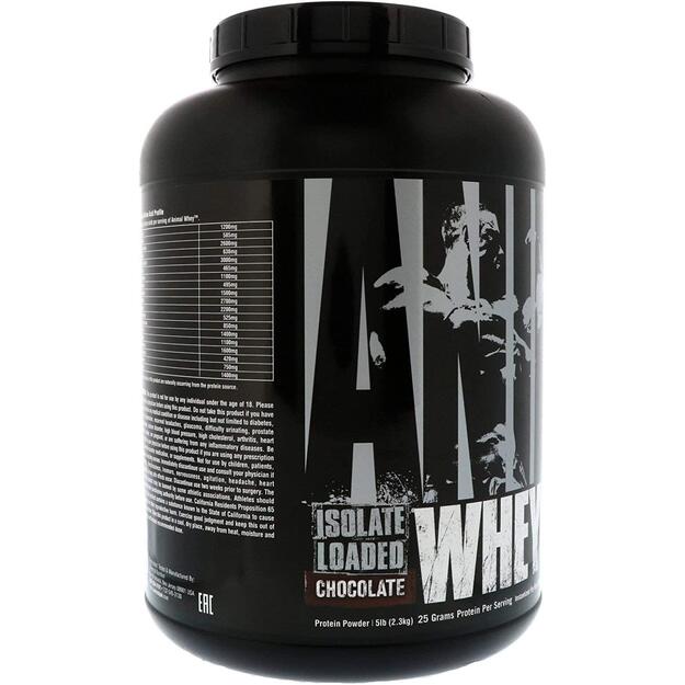 Universal Nutrition&reg; Animal Isolate loaded whey protein 2.3kg 1