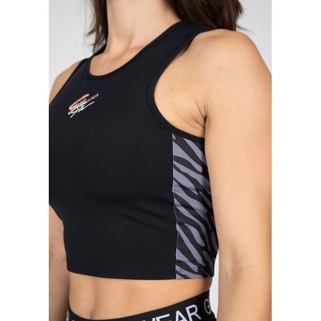 Gorilla Wear Zion Crop Top - Black