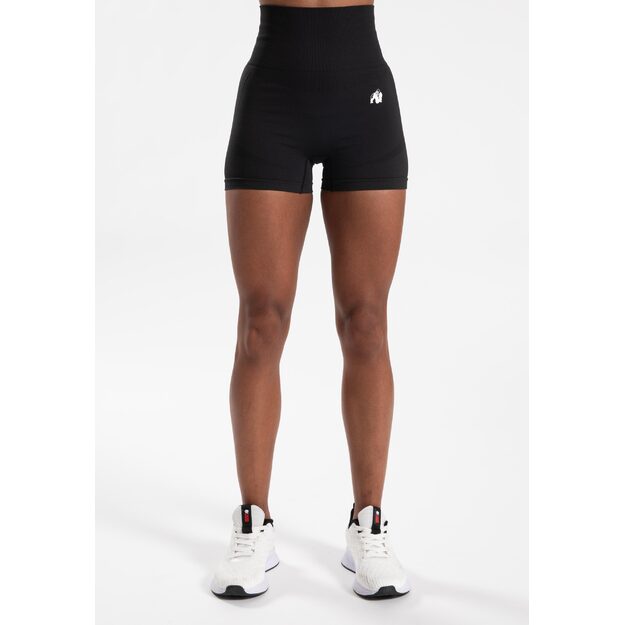 Gorilla Wear Olivia Seamless Shorts - Black