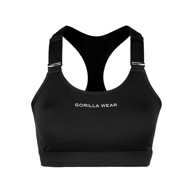 Gorilla Wear Monroe Sports Bra - Black