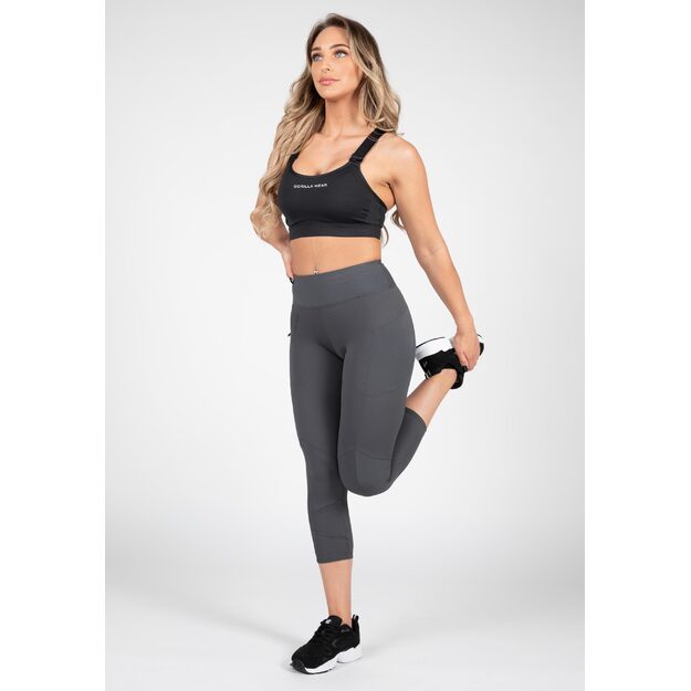 Gorilla Wear Monroe Sports Bra - Black