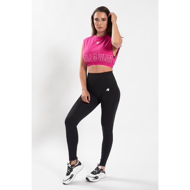 Gorilla Wear Albion Oversized Crop Top - Pink