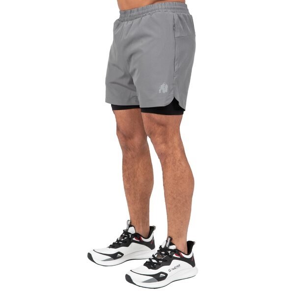 Gorilla Wear Cortez 2-In-1 Shorts - Antracite