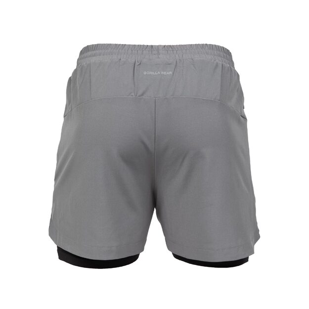 Gorilla Wear Cortez 2-In-1 Shorts - Antracite