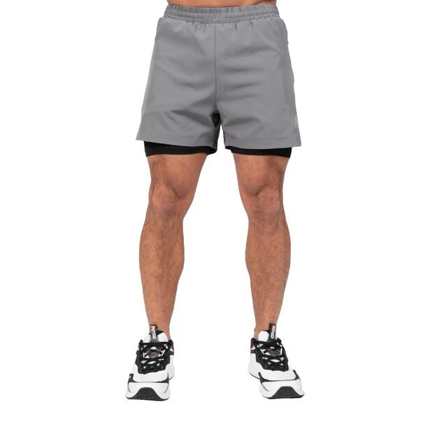 Gorilla Wear Cortez 2-In-1 Shorts - Antracite