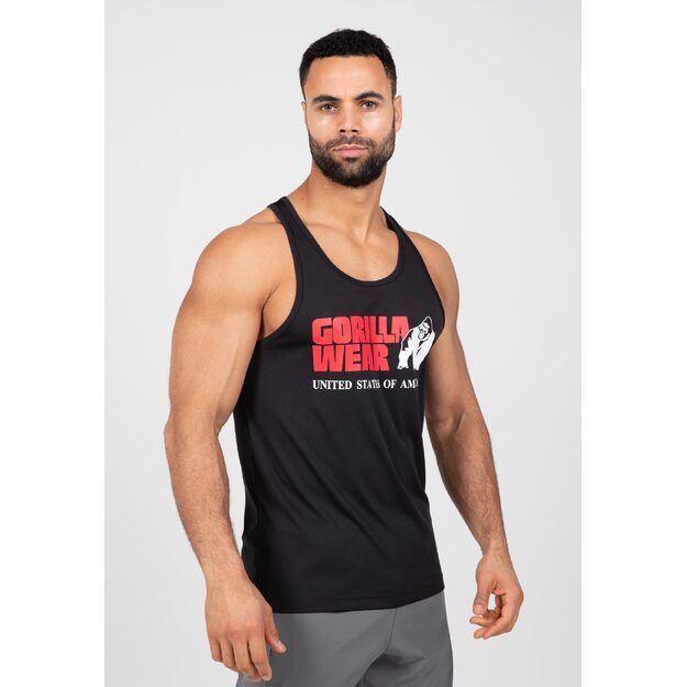 Gorilla Wear Classic Training Tank Top - Black  1