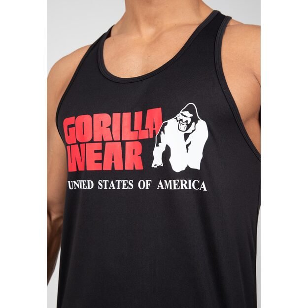 Gorilla Wear Classic Training Tank Top - Black  5