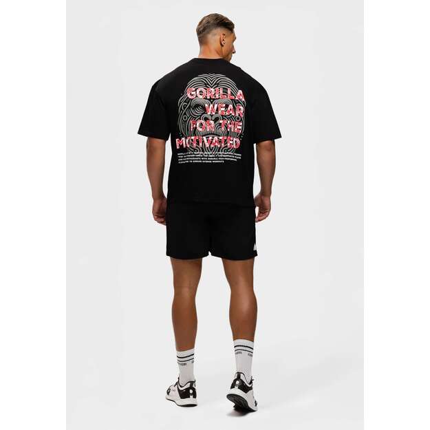 Gorilla Wear Macon Oversized T-Shirt - Black 4