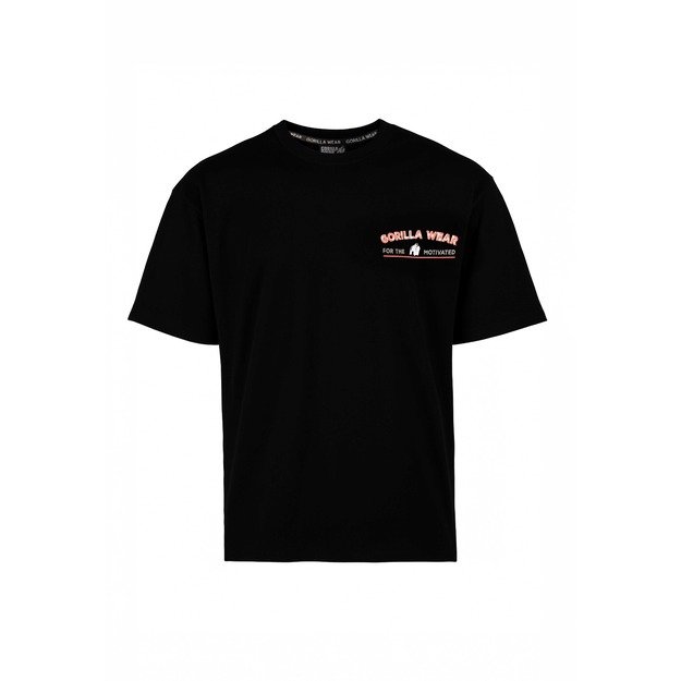 Gorilla Wear Macon Oversized T-Shirt - Black 1