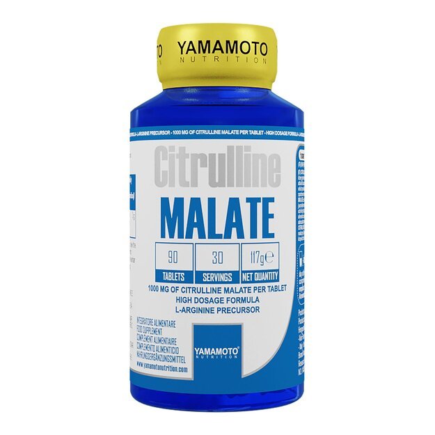 Yamamoto Nutrition Citruline Malate 90 tab. Yamamoto Nutrition Citruline Malate 90 tab.
