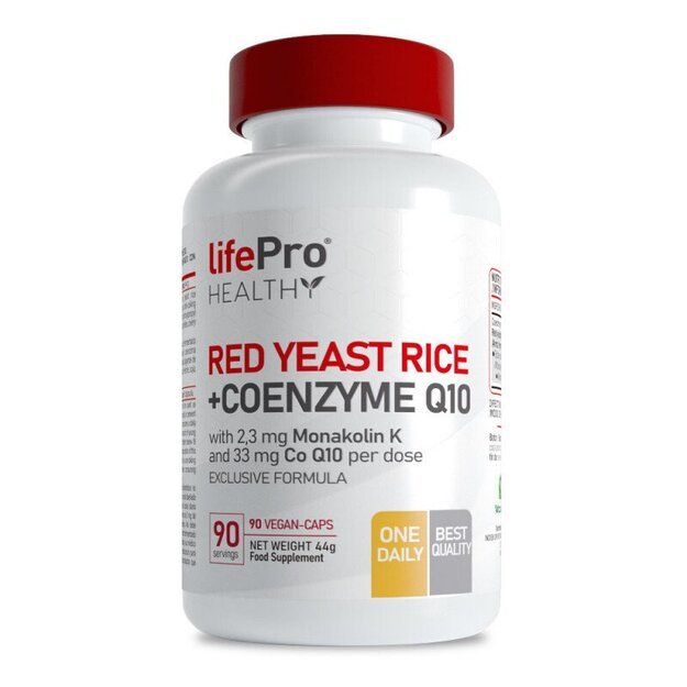 Life Pro Red Yeast Rice + Coenzime Q10 90 kaps Life Pro Red Yeast Rice + Coenzime Q10 90 kaps