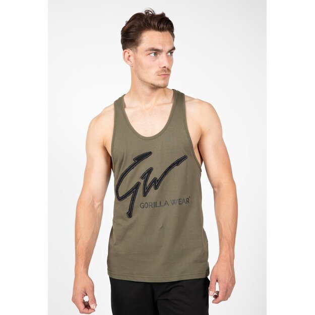 Gorilla Wear Evansville Tank Top - Army Green