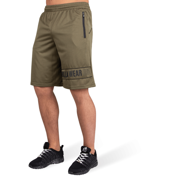 Gorilla Wear Branson Shorts - Army Green/Black