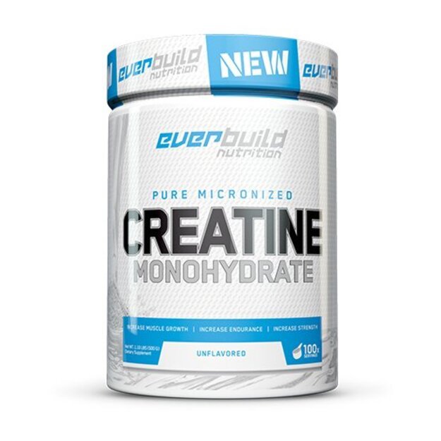 EverBuild Nutrition Creatine Monohydrate 1000g 100% grynas EverBuild Nutrition Creatine Monohydrate 1000g 100% grynas