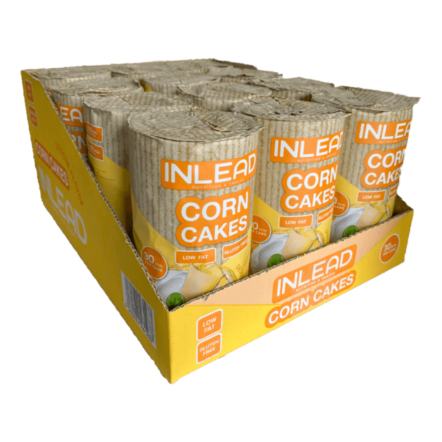 Inlead Corn Cakes 120g kukurūzų trapučiai Cheddar sūrio skonio 1 Inlead Corn Cakes 120g kukurūzų trapučiai Cheddar sūrio skonio 1