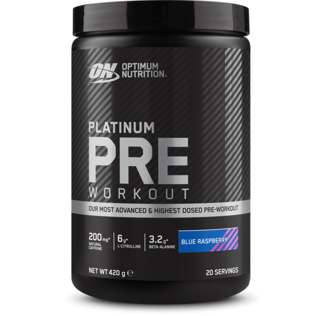 Optimum Nutrition Platinum Pre workout 420g (Blue Raspberry) Optimum Nutrition Platinum Pre workout 420g (Blue Raspberry)
