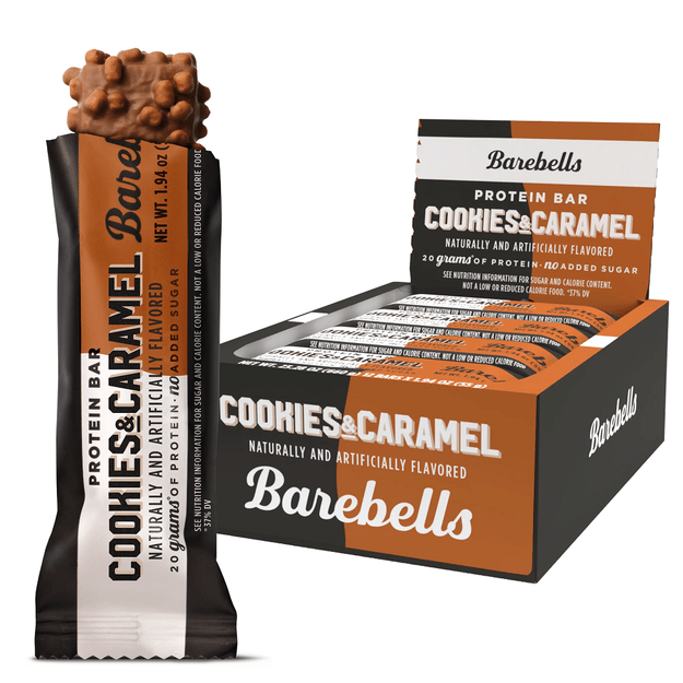 Barebells Protein Bar 55g x12 vnt Cookies and Caramel Barebells Protein Bar 55g x12 vnt Cookies and Caramel