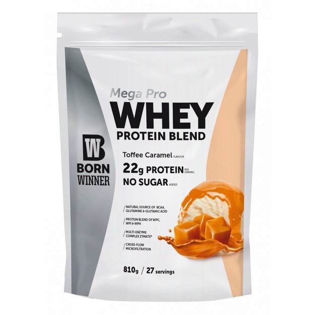 BW Whey Protein 810 g Karamelė BW Whey Protein 810 g Karamelė