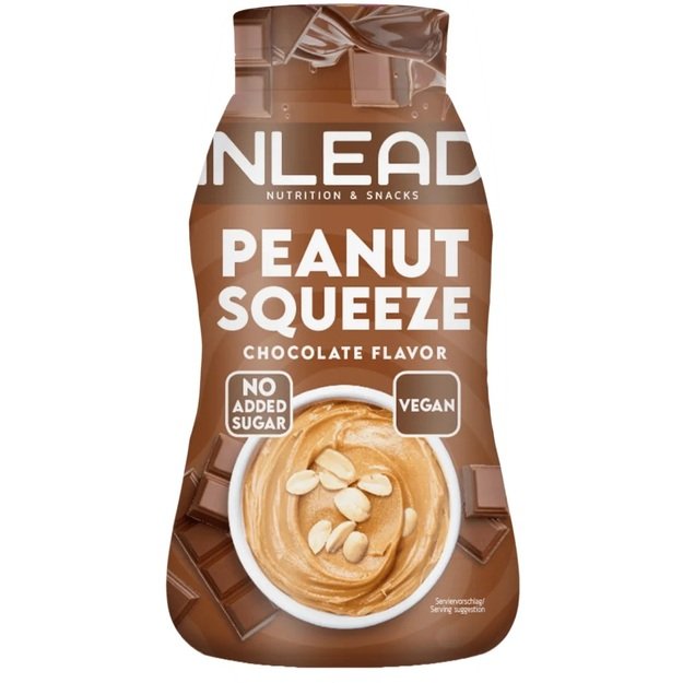 Inlead Peanut Squeeze 520 g Chocolate Flavor Inlead Peanut Squeeze 520 g Chocolate Flavor