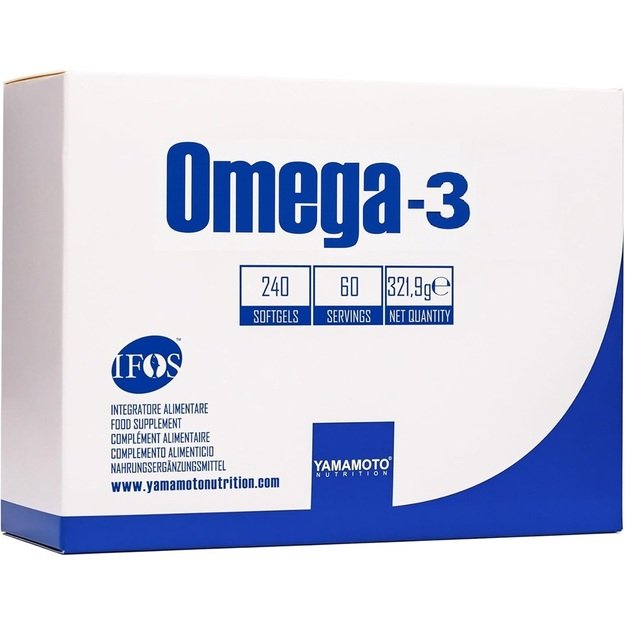 Yamamoto Nutrition Omega PRO 240 kaps (ifos) 85%