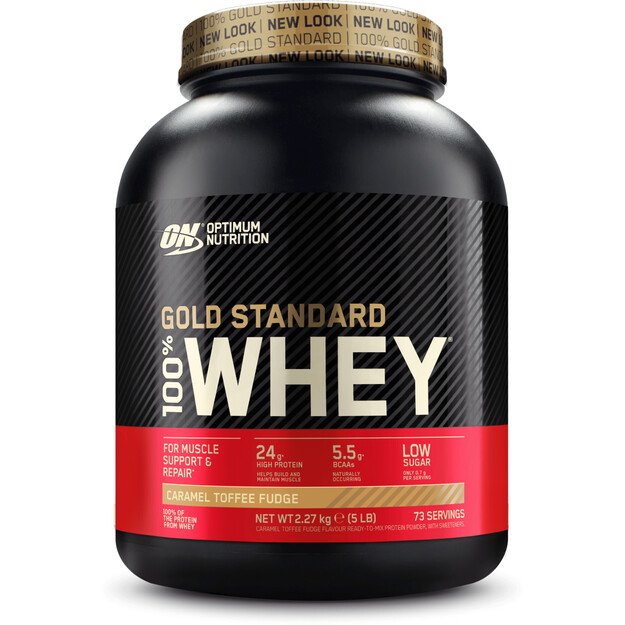 ON 100% Whey Gold Standard 2270 g Caramel Toffee