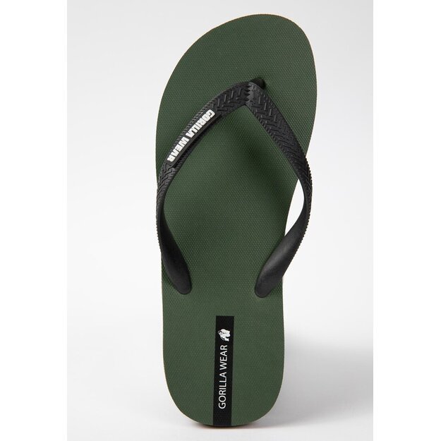 Gorilla Wear Kokomo Flip-Flops - Army Green