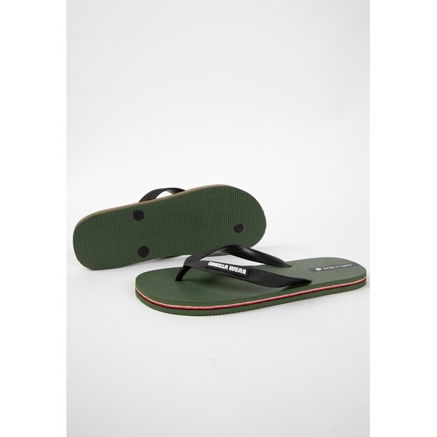 Gorilla Wear Kokomo Flip-Flops - Army Green