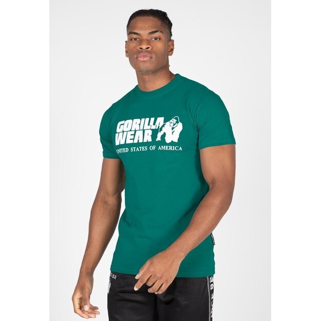 Gorilla Wear Classic T-Shirt - Teal Green 1