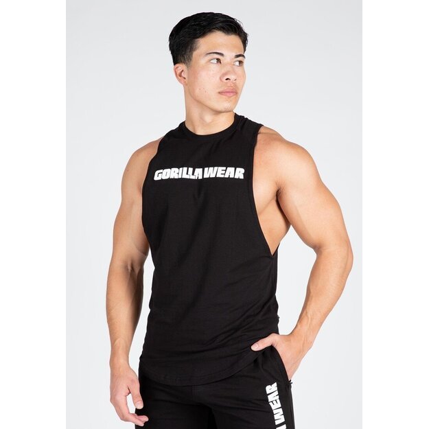 Gorilla Wear Milo Drop Armhole Tank Top - Black