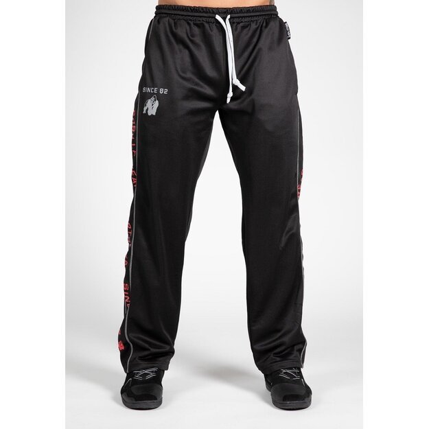 Gorilla Wear Functional Mesh Pants - Black/Red