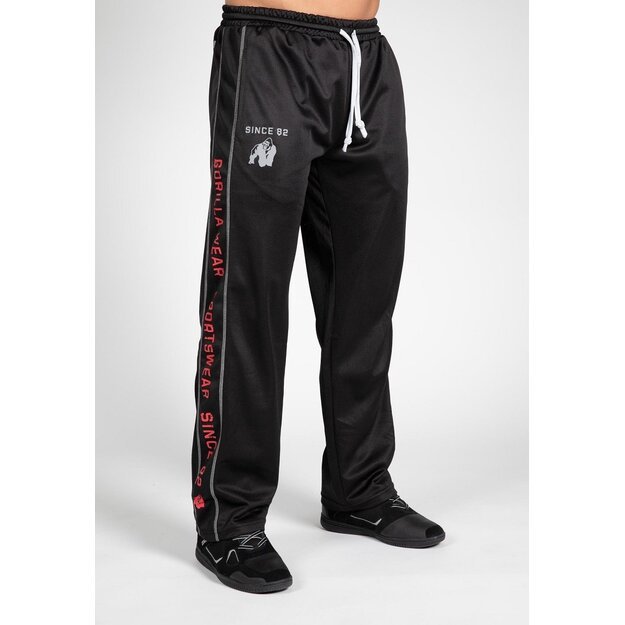 Gorilla Wear Functional Mesh Pants - Black/Red