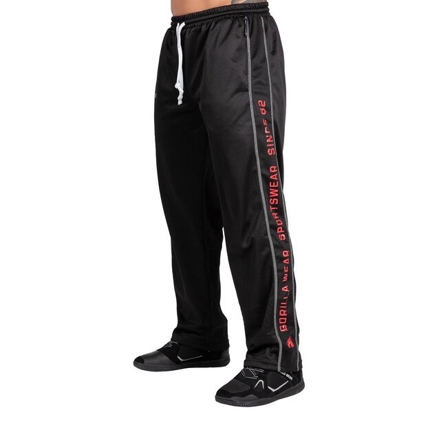 Gorilla Wear Functional Mesh Pants - Black/Red