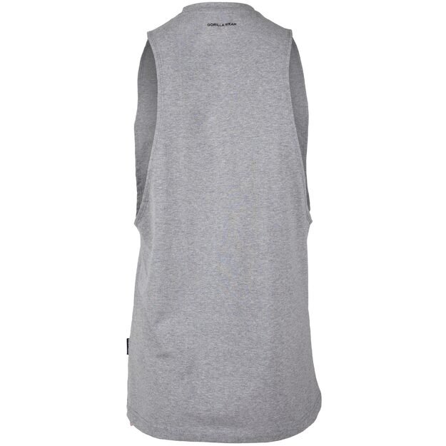 Gorilla Wear Cisco Drop Armhole Tank Top - Gray/Black