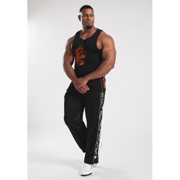 Gorilla Wear Monterey Tank Top - Black/Orange