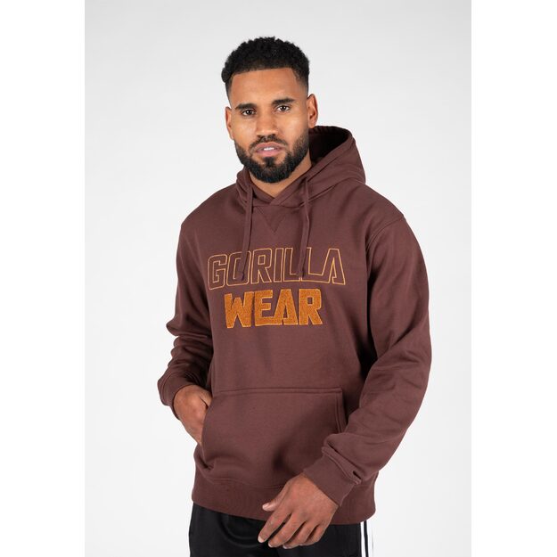 Gorilla Wear Nevada Hoodie - Brown