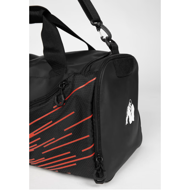 Gorilla Wear Ohio Gym Bag - Black/Red