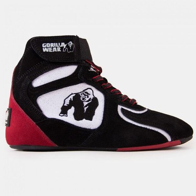 Gorilla Wear Chicago High Tops - Black/White/Red