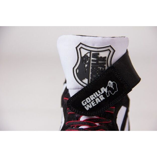 Gorilla Wear Chicago High Tops - Black/White/Red