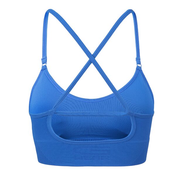 Gorilla Wear Olivia Seamless Sports Bra - Blue