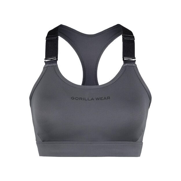 Gorilla Wear Monroe Sports Bra - Gray