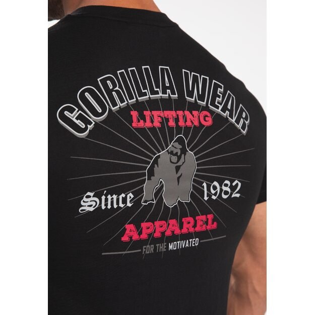 Gorilla Wear Oregon T-Shirt - Black 7